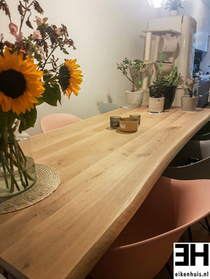 eikenhuis.nl Boomstam massief eiken tafelbladen
