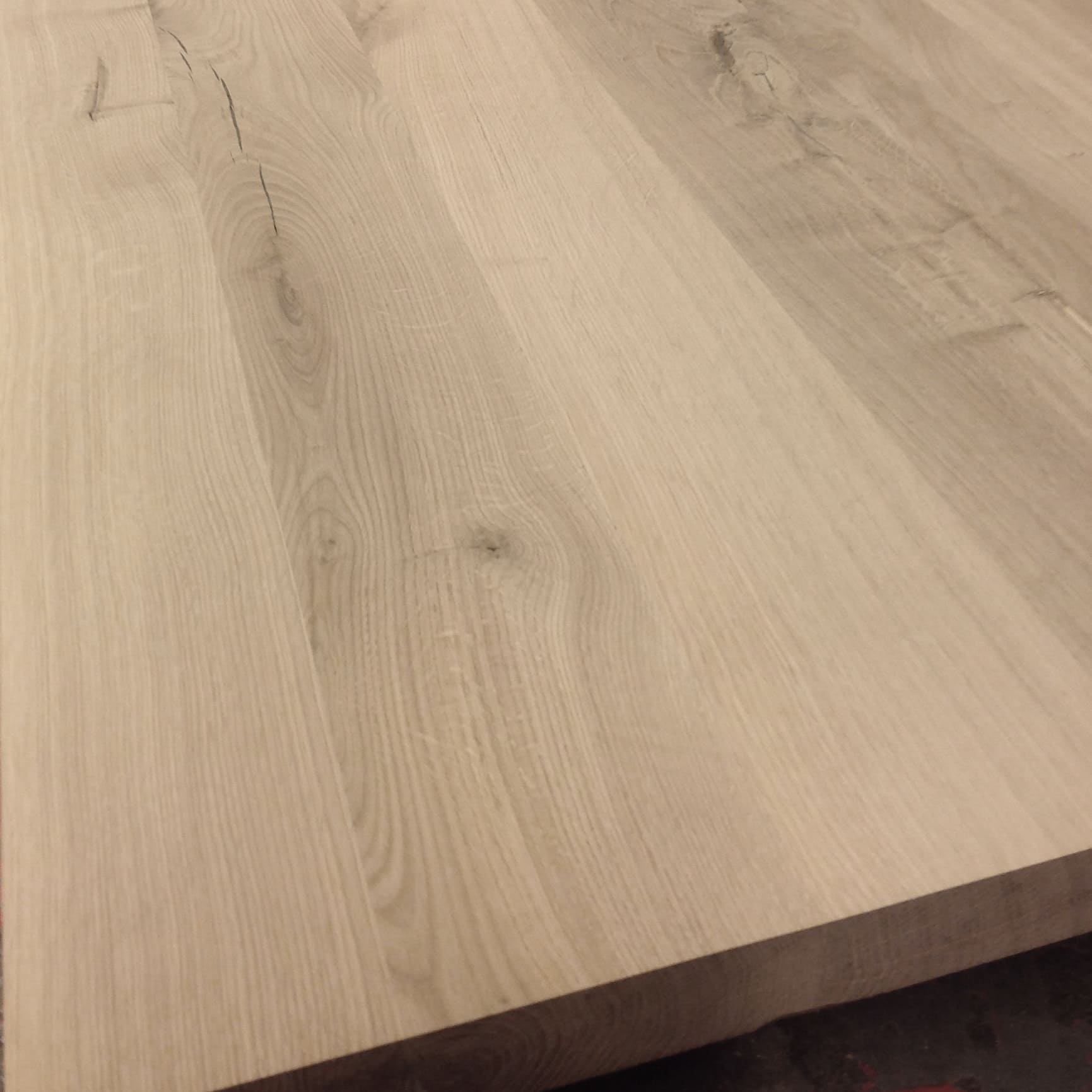 Tischplatte eiche massiv Lamellen lange 15 foto Tischplatte eiche massiv