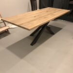 foto Tischplatte eiche massiv 66