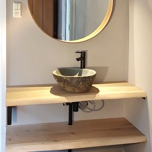 eikenhuis.nl boomstam wastafelblad eikenhuis.nl Boomstam massief eiken wastafelbladen